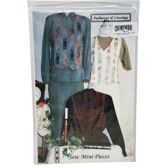 Lot Of 9 Sewing Patterns Vests Quilting Artsy Country Creative Fashion Vtg‎ 90's - Picture 4 of 11